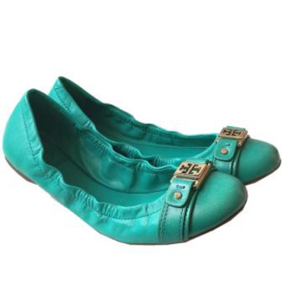 SOLD Tory Burch Ambrose Flats leather shoes SOLD